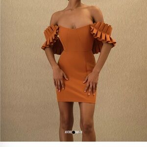 *New w/Tags!* Andrea Iyamah Strapless Corset Dress XS